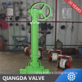 API 6D Underground Fully Welded Trunnion Ball Valve